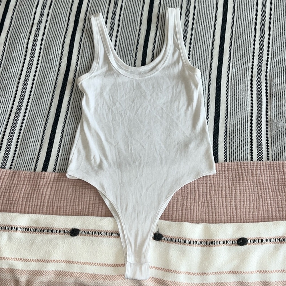 A New Day White Bodysuit